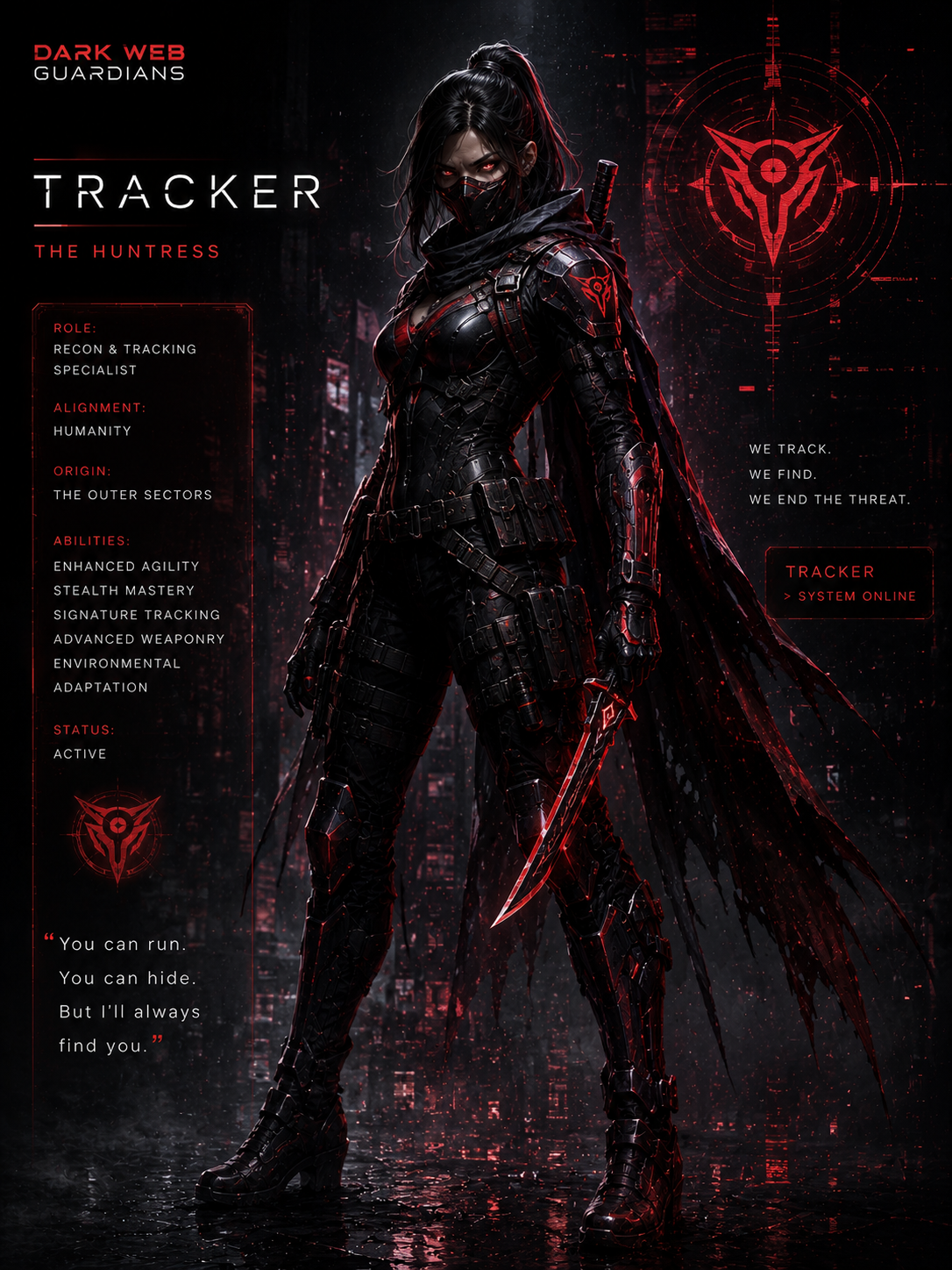 The Tracker — The Hunter